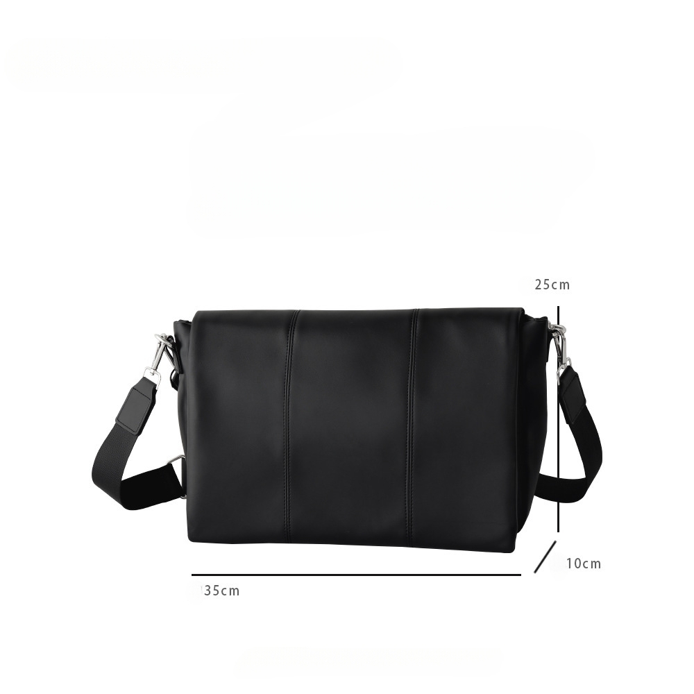 メンズPUレザークロスボディバッグ