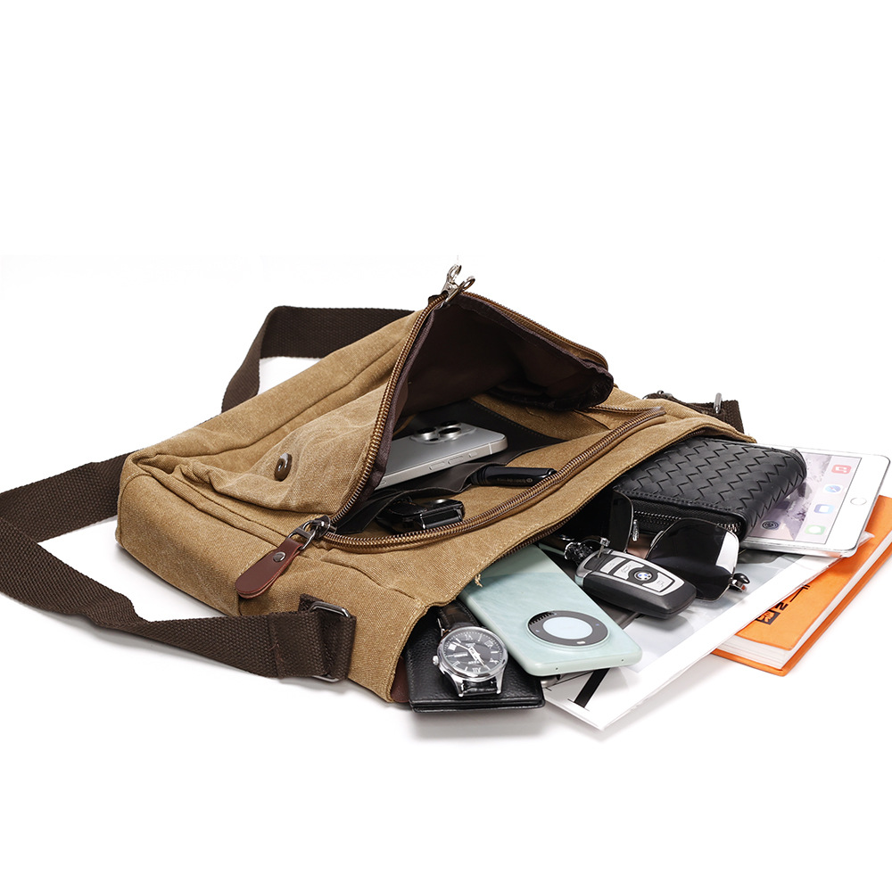 Bolso Messenger Cruzado Impermeable para Hombre