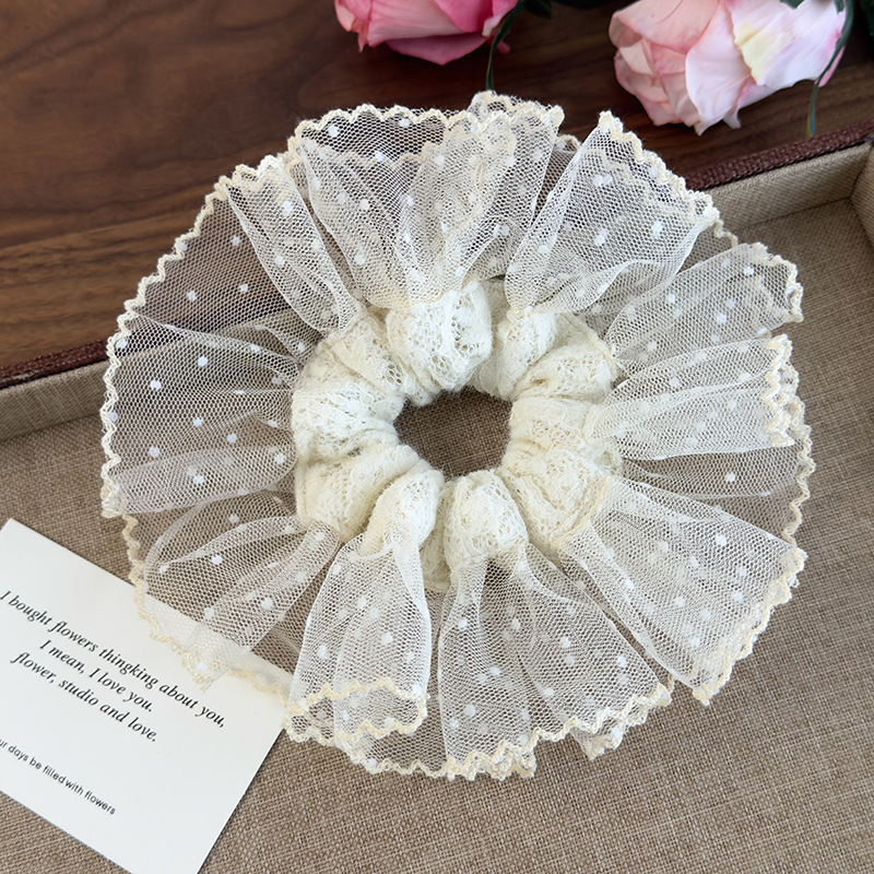 Scrunchies Δαντέλα