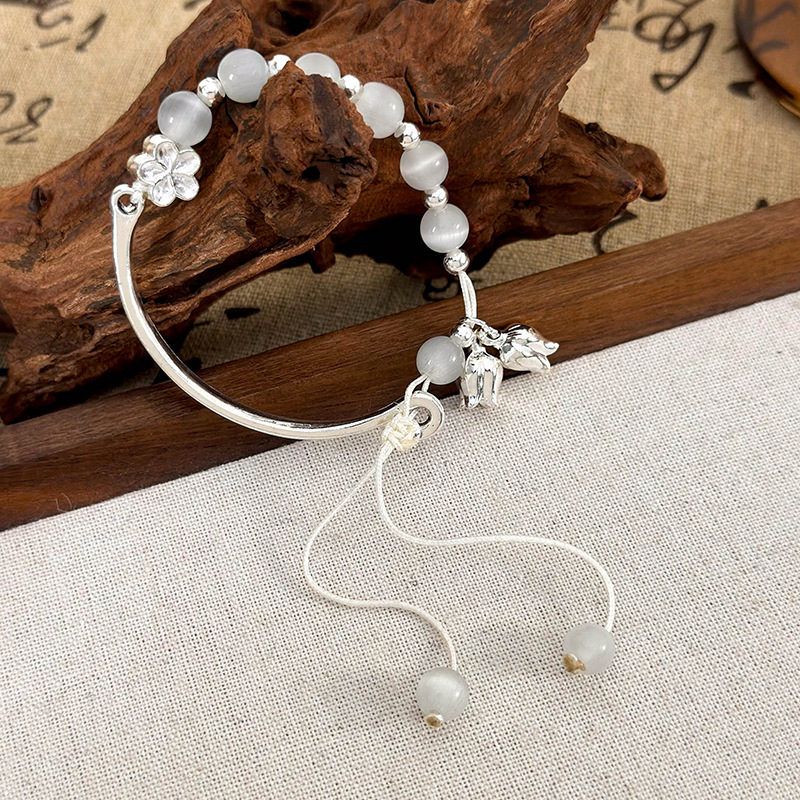 Pół-Bransoletka Kocie Oko