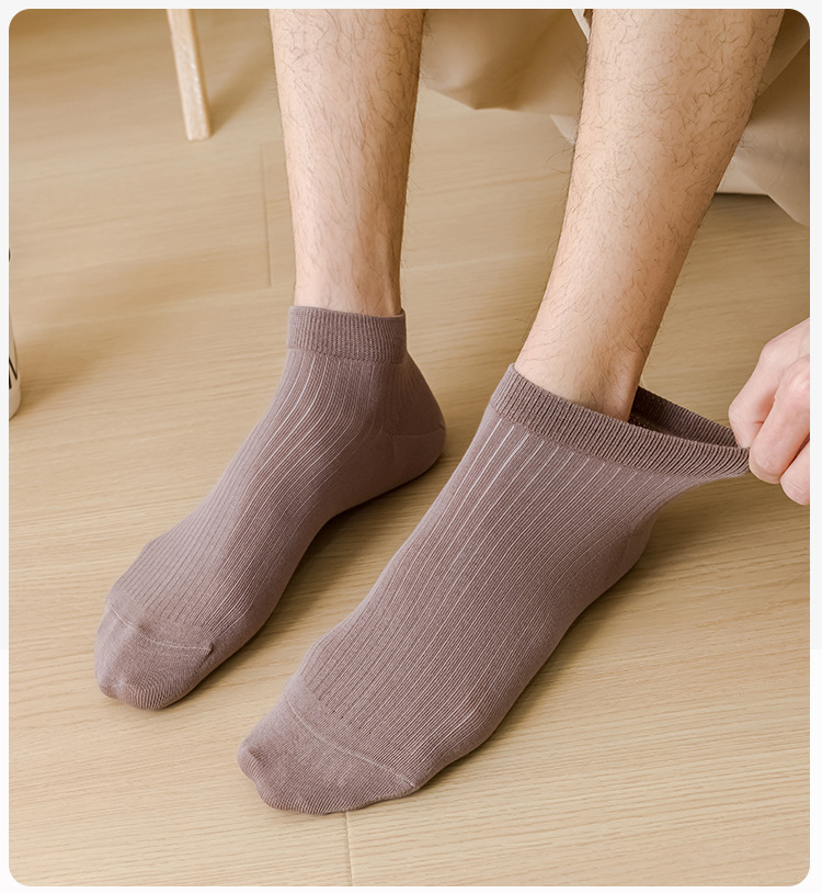 ถุงเท้าแบบไม่โชว์ผู้ชาย ผ้าฝน