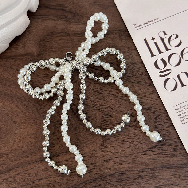 Бант для Обуви с Бусинами