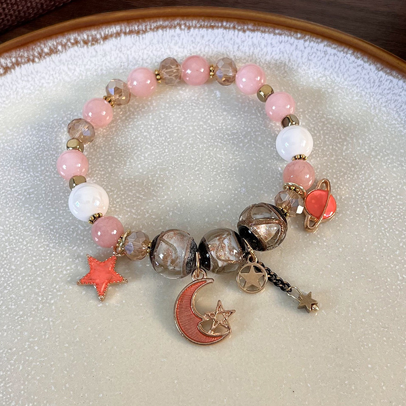 Gelang Manik Kristal Planet dan Bintang