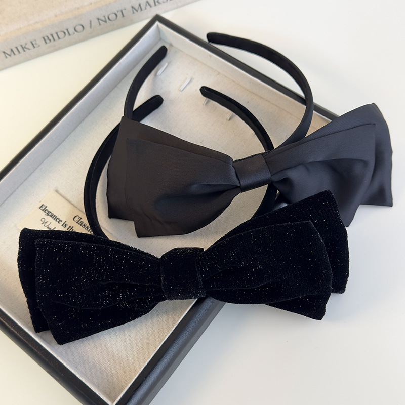 Diadema con Lazo Grande Estilo Vintage