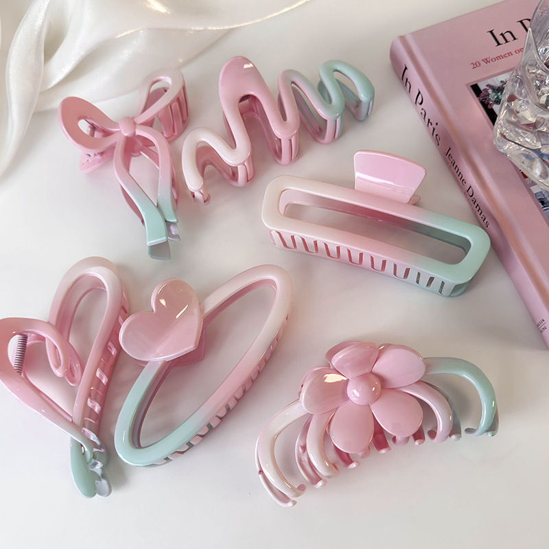 Fermacapelli a Graffa Acrilico