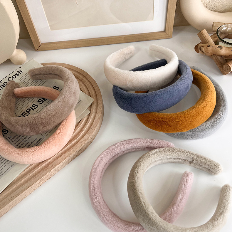 Diadema de Pelo Grueso y Aterciopelada