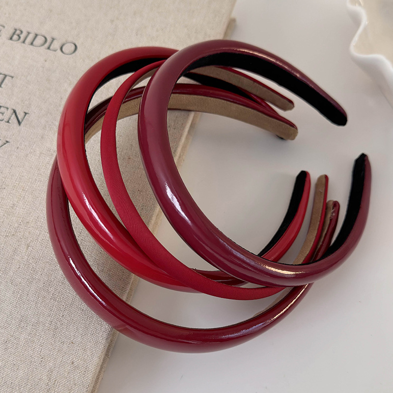 Cinta para el Cabo de Cuero PU Roja