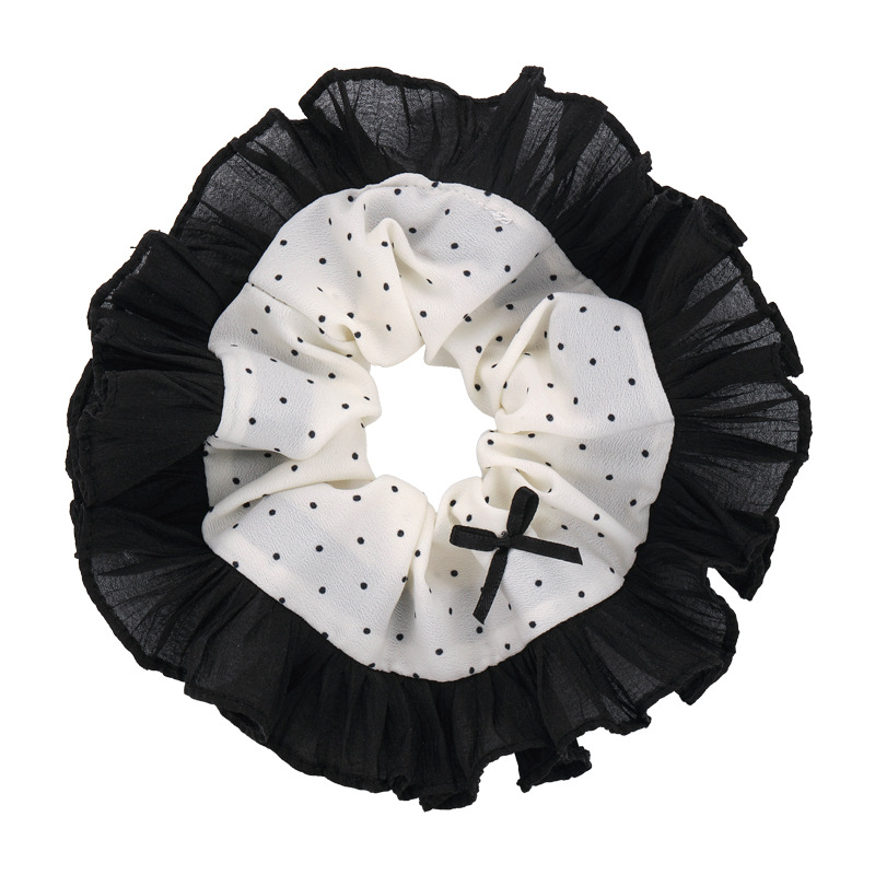 Scrunchies a Sponky do Vlasů s Tečkami