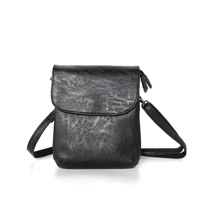 Borsa a tracolla uomo PU con catena