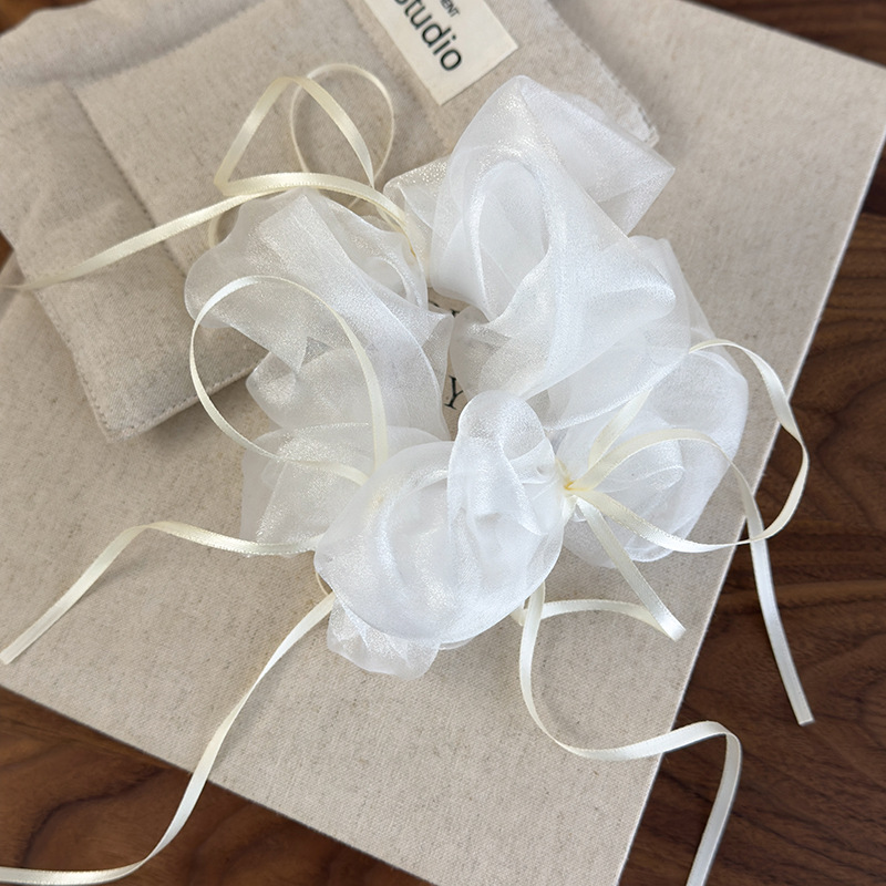 オーガンザリボンボウスクランチー