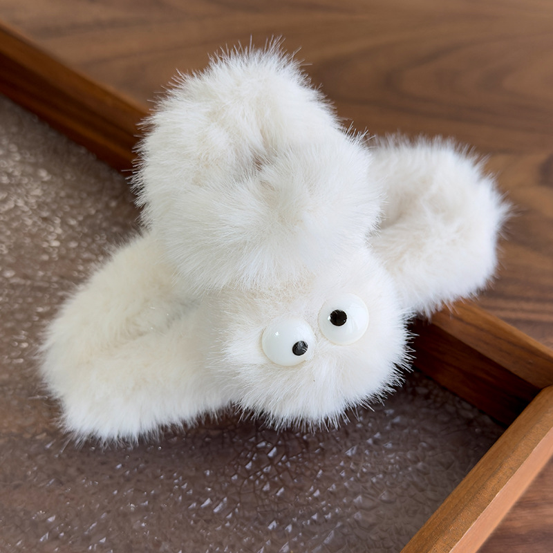 Άσχημο Γλυκό Πλισέ Κλιπ Μαλλιών με Μεγάλα Μάτια