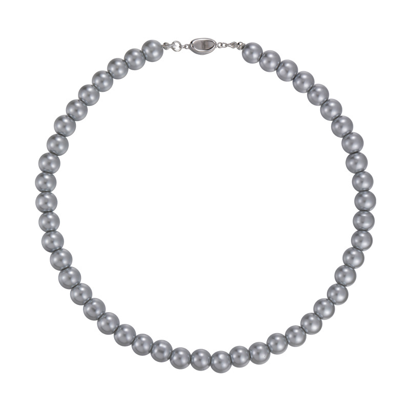 Silver Hjärtapärlhalsband