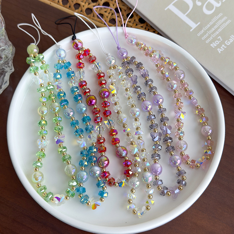 Glass Bead Phone Strap