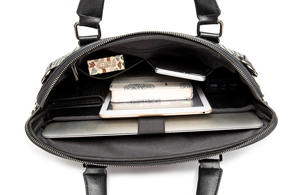 حقيبة أعمال منسوجة وحقيبة رسول