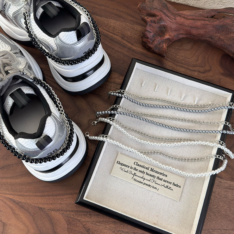 Πόρπες παπουτσιών μιμήματος μαργαριταριού