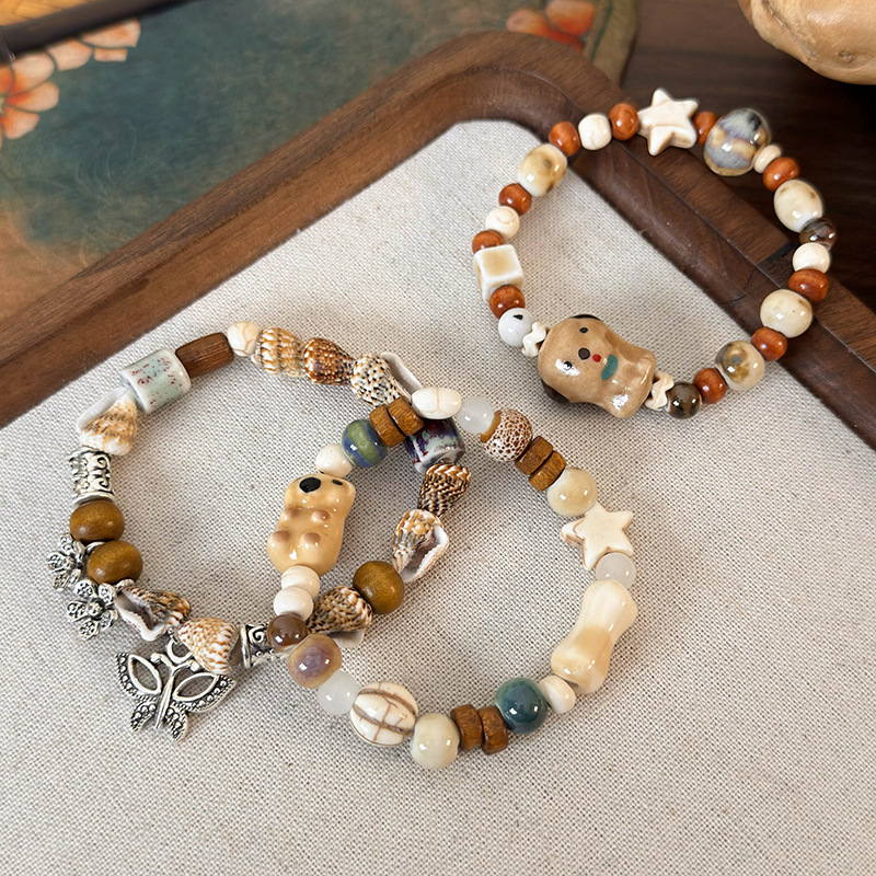 سوار خرز حيوانات بحليات سيراميك