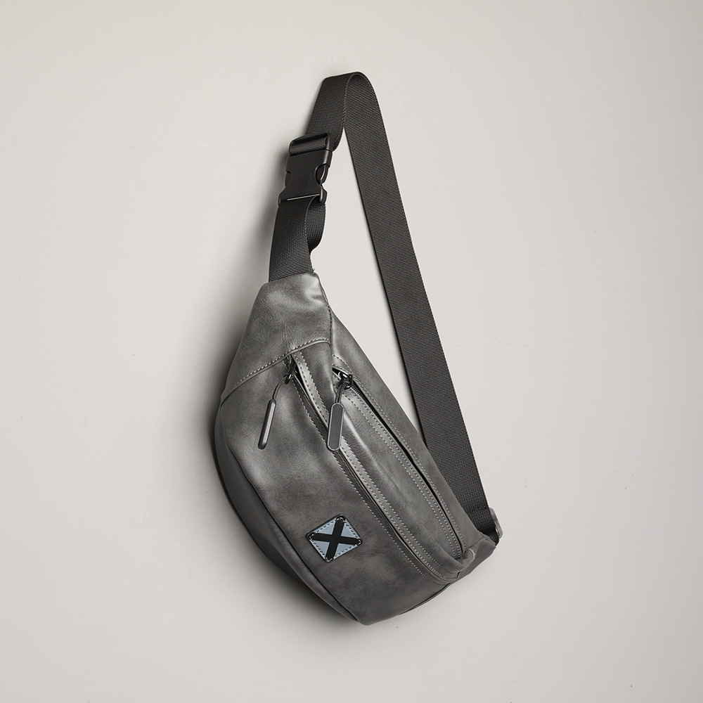 Herren Leder Crossbody Tasche