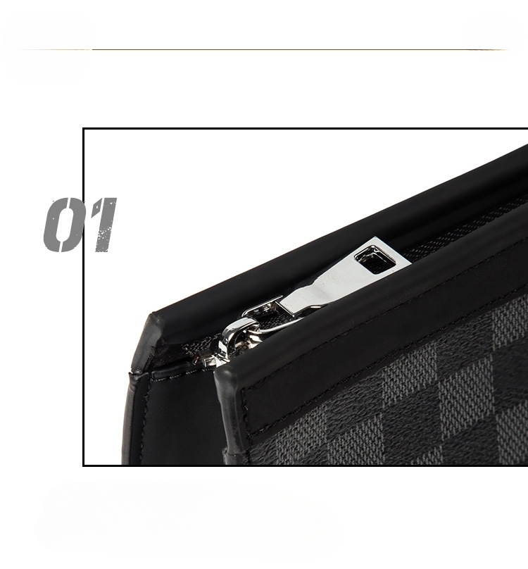 Шкіряна клерова сумка для iPad