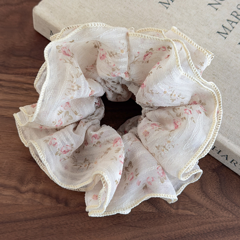 Scrunchy en Driehoek Sjaal Set