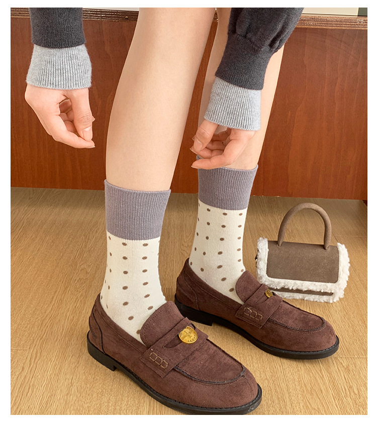 Dámské bavlněné ponožky