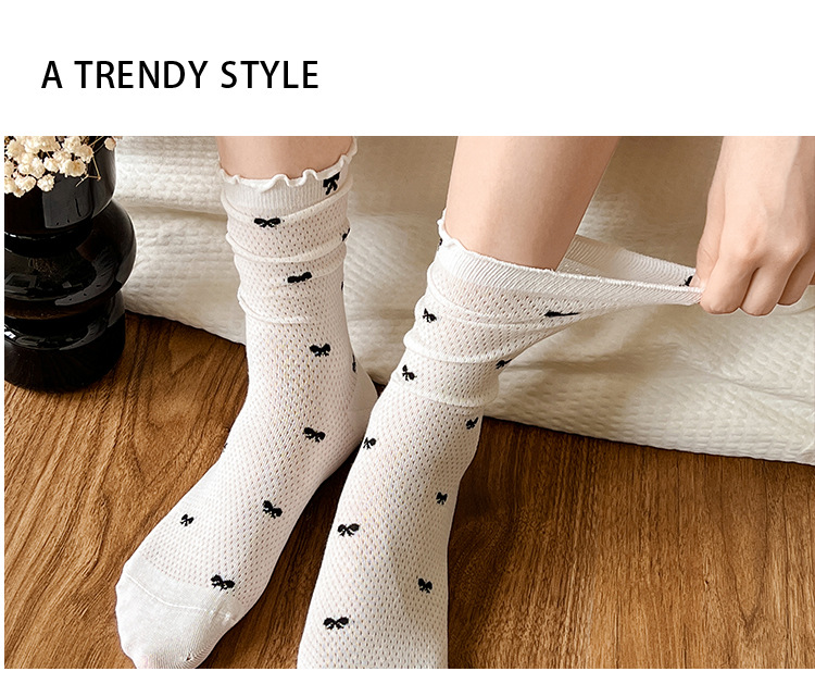 Meias Slouch de Malha