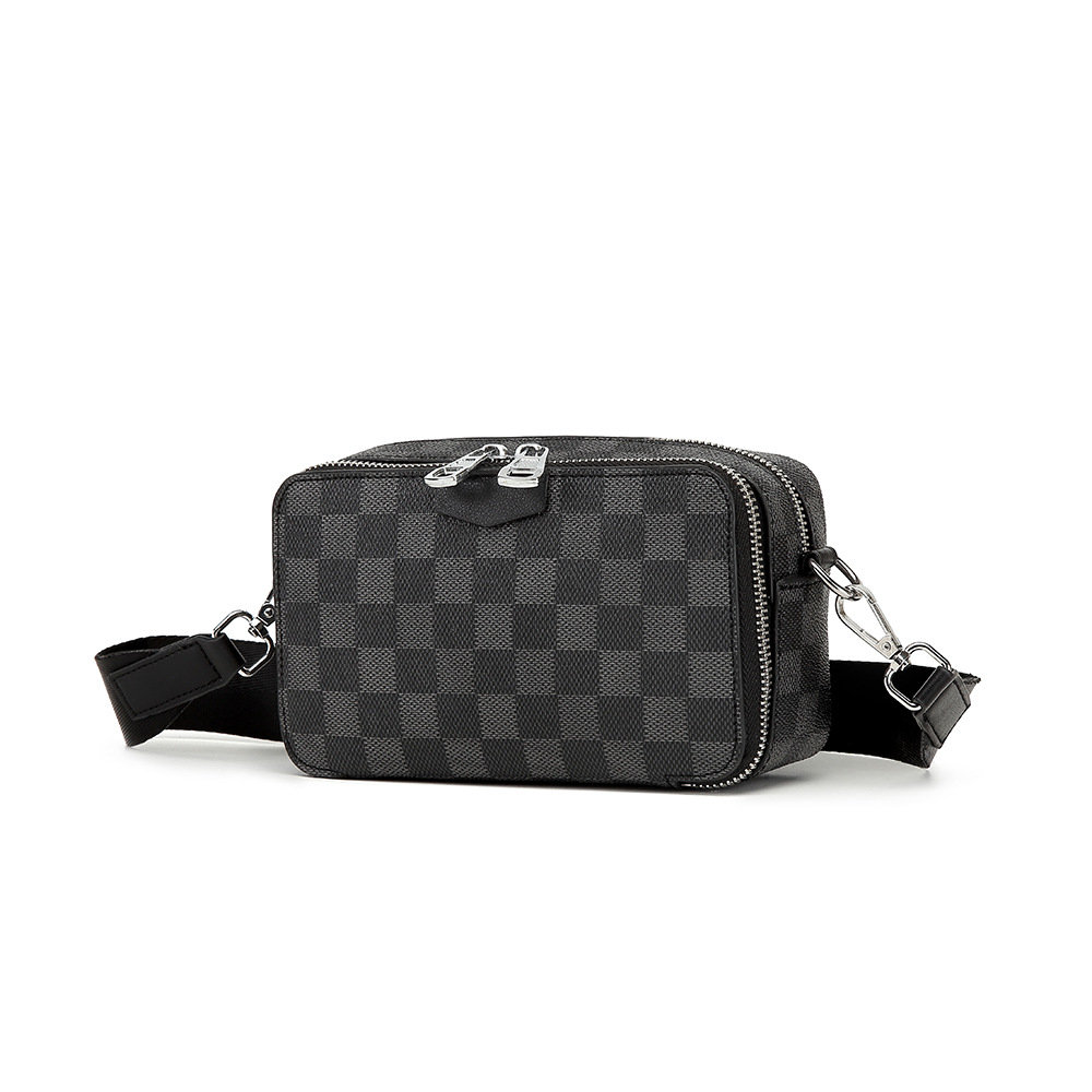 メンズ クロスボディバッグ プレード