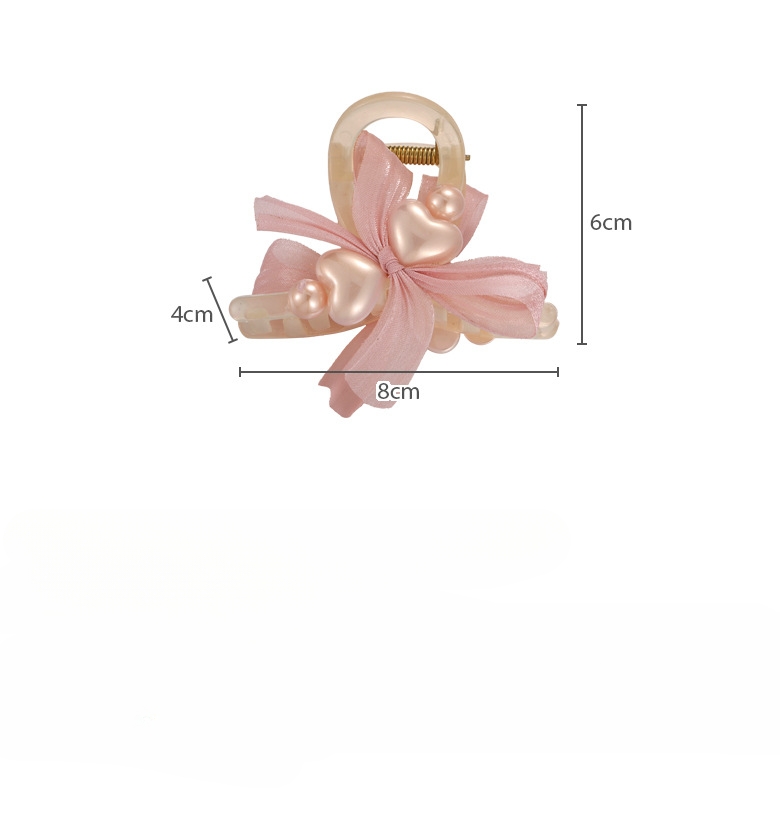 Prancha Garra Coração Pérola Laço