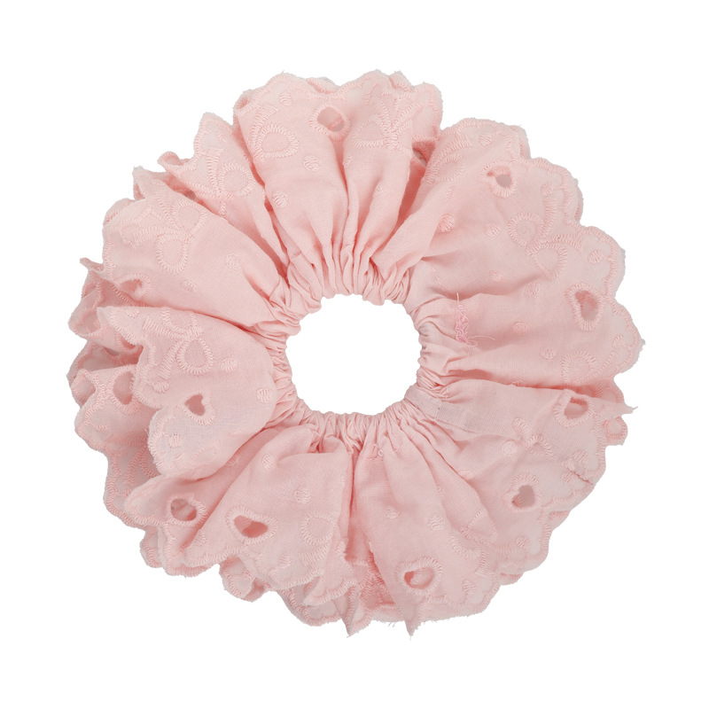 Κορδέλες Μαλλιών Μπαλέτου με Κεντήματα Δαντέλας σε Σχήμα Καρδιάς