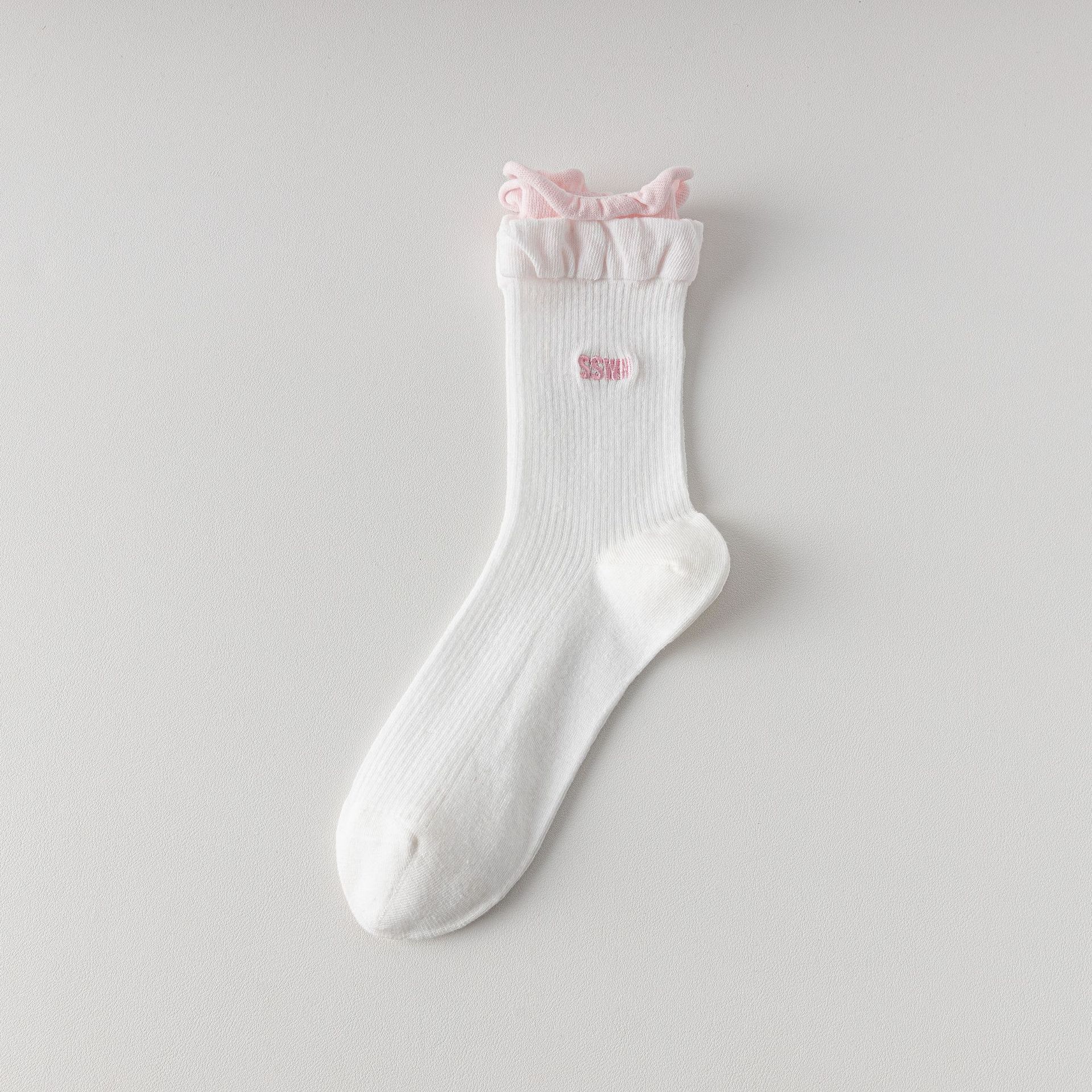 Meias de Algodão Sem Costuras