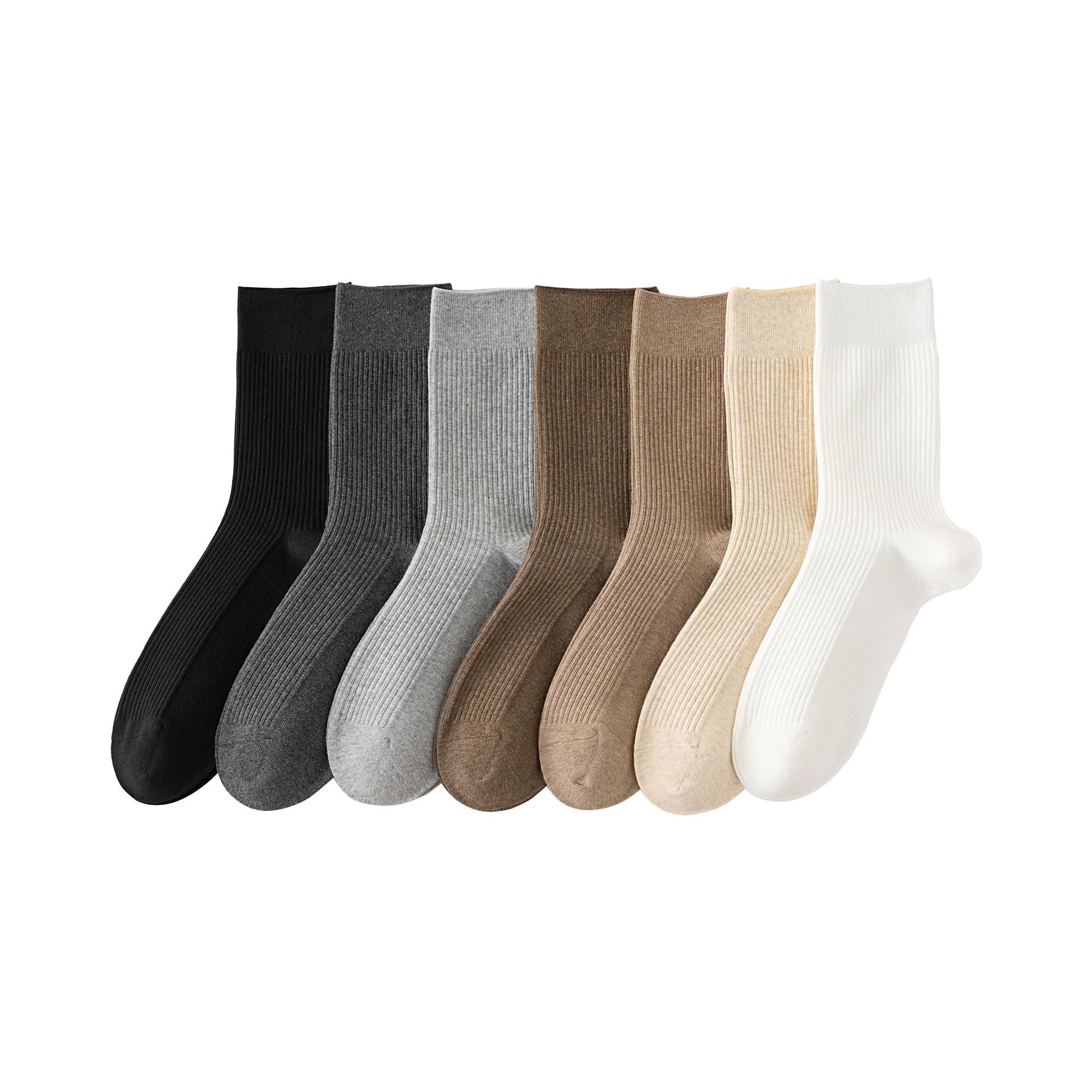 Meias de Algodão Penteado Meia Canela