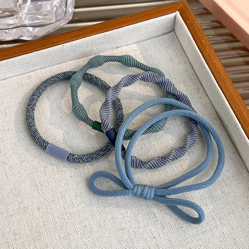 Zestaw Podstawowych Elastycznych Gumek do Włosów