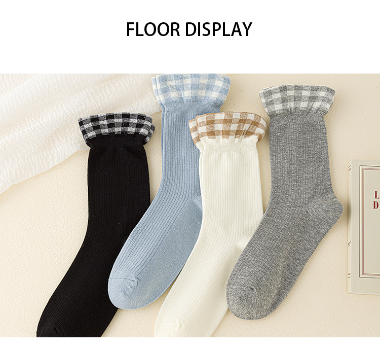 Meias Côncavas de Algodão