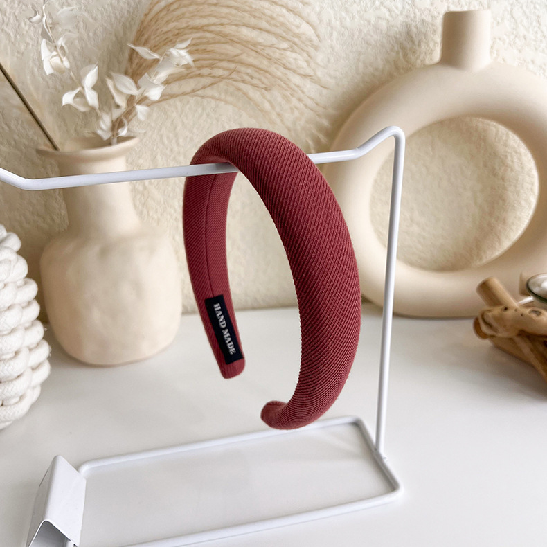 Cinta para Cabello de Esponja Rosa Suave