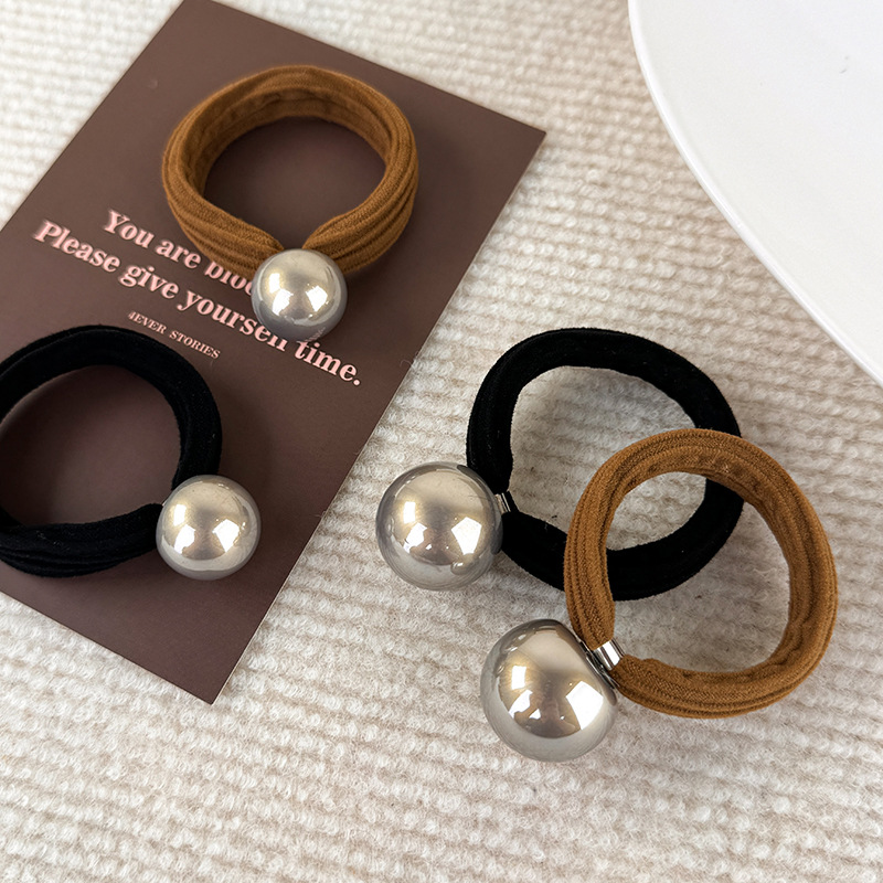 Гумка для Волосся з Імітацією Перлини