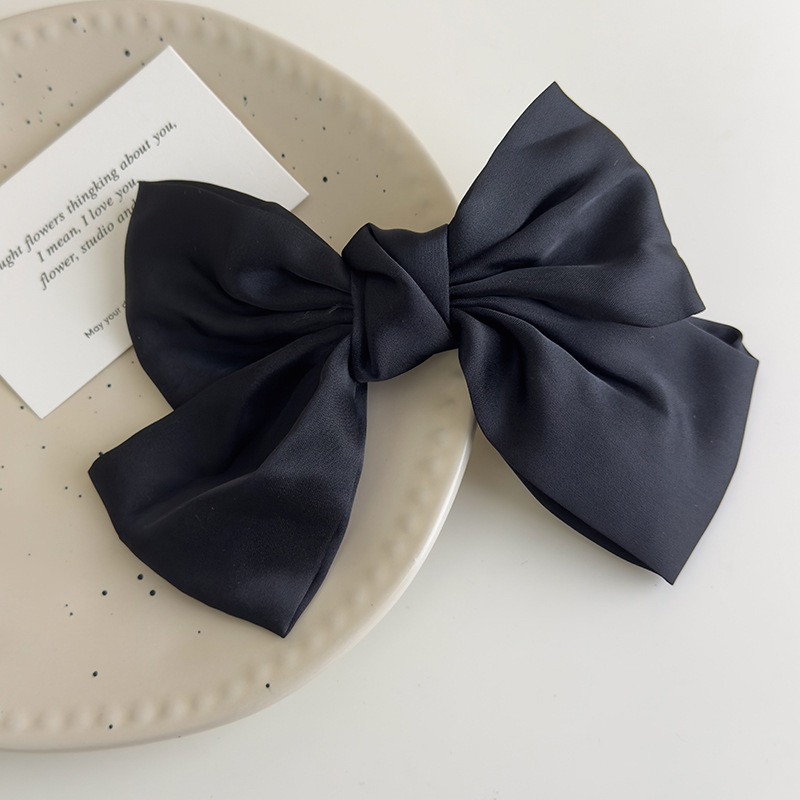 Pinza para Cabello con Lazo Beige