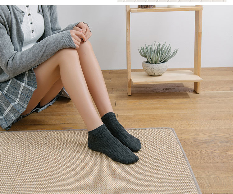 Meias Tornozelo de Algodão