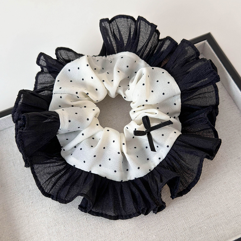 Scrunchies a Sponky do Vlasů s Tečkami