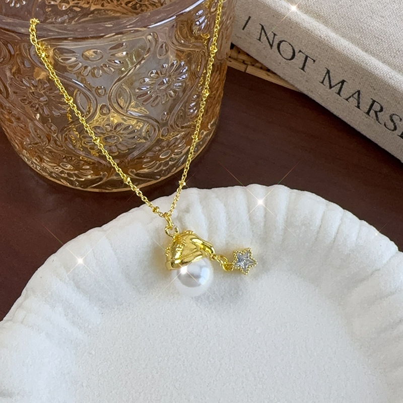 Κόσμημα με Σμιλεμένο Μαργαριτάρι Αστέρι