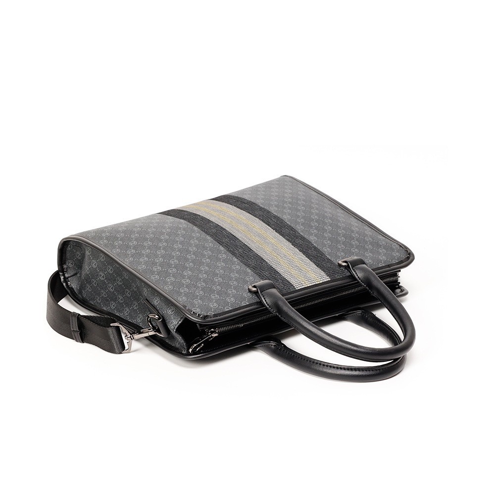 حقيبة رسول رجالية منقوشة منسوجة