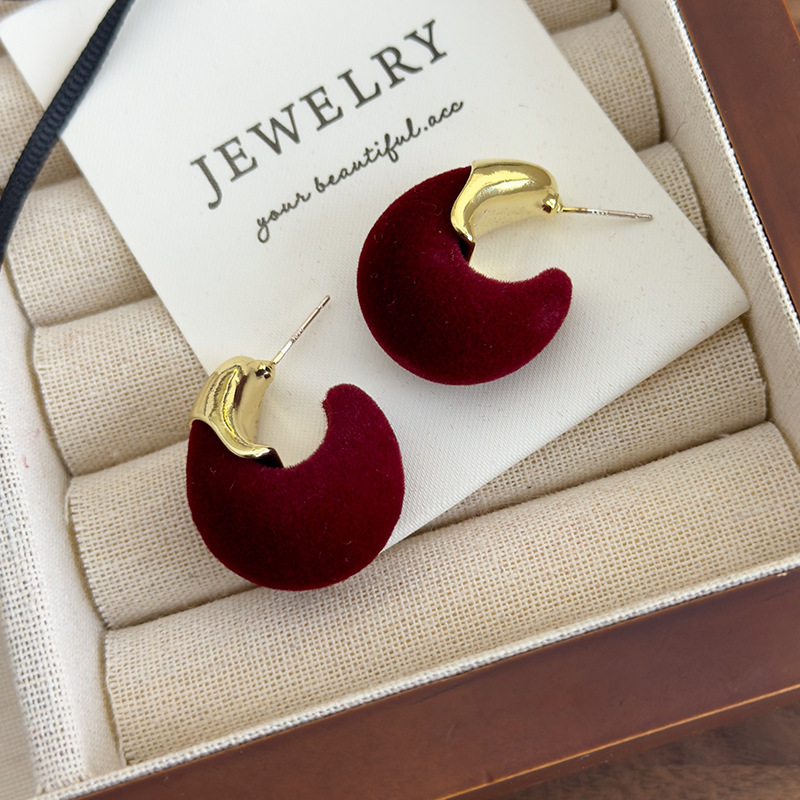 중국 뱀 별자리 귀걸이