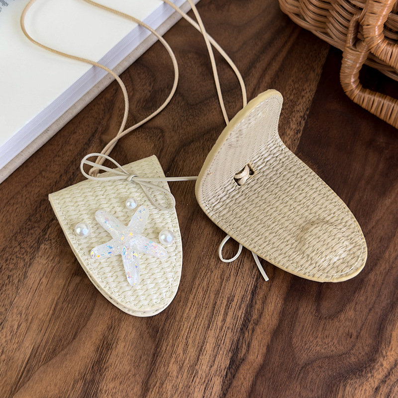 Straw Starfish Glasses Chain