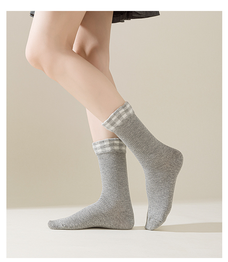 Meias Côncavas de Algodão