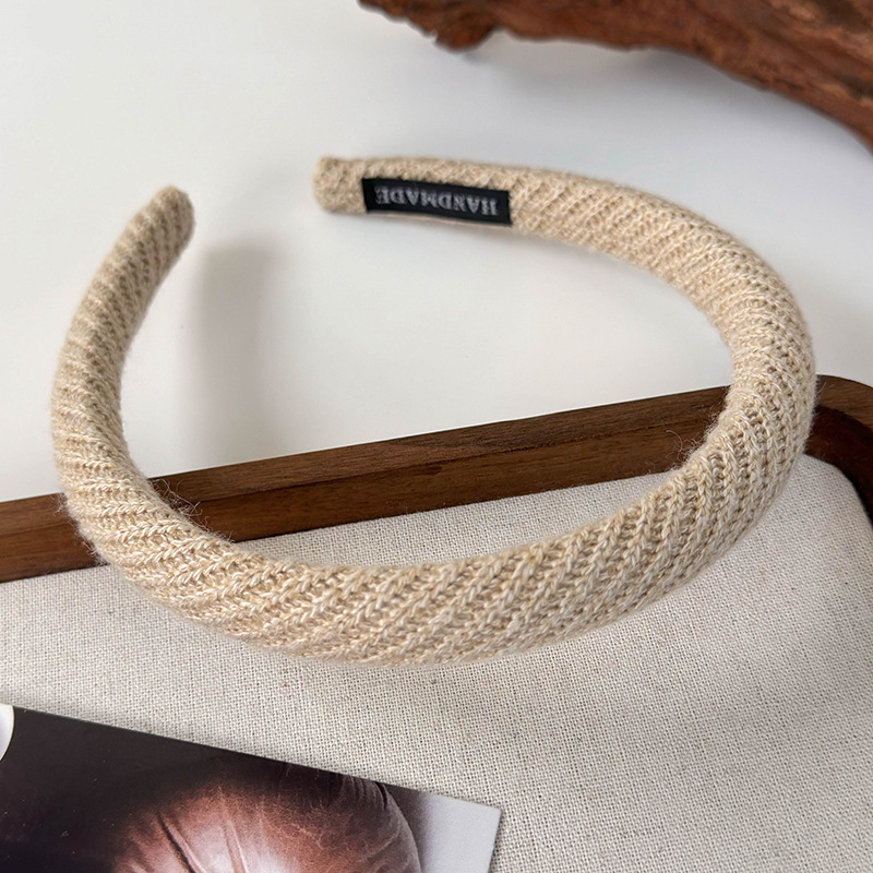 Cinta para el Cabello de Lana Vintage