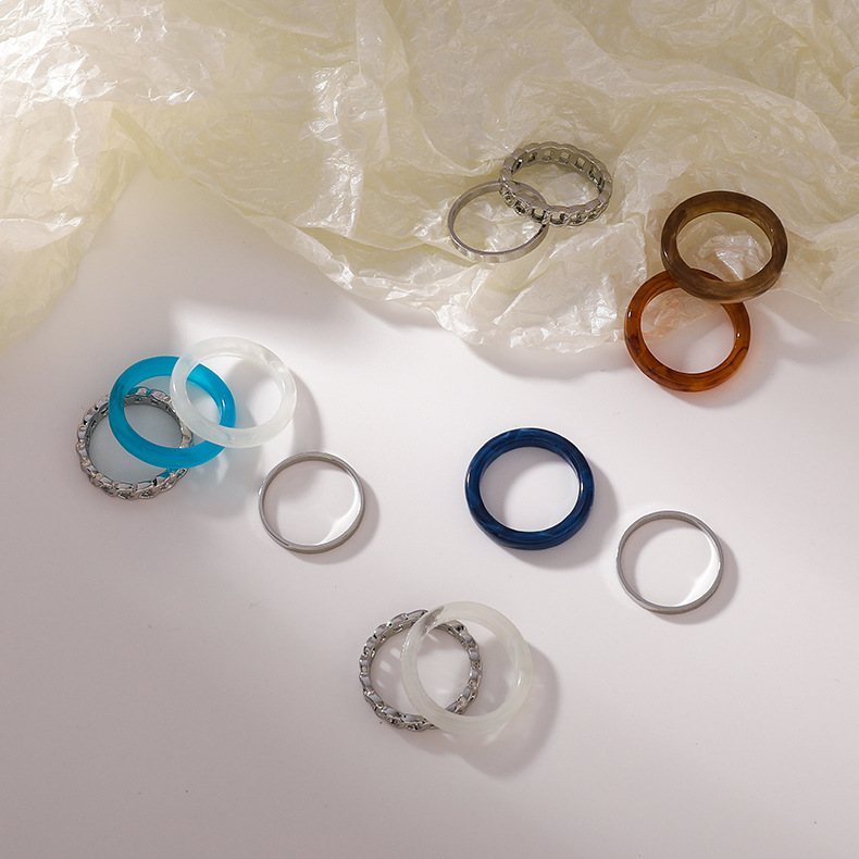 Acrylic Ring Set