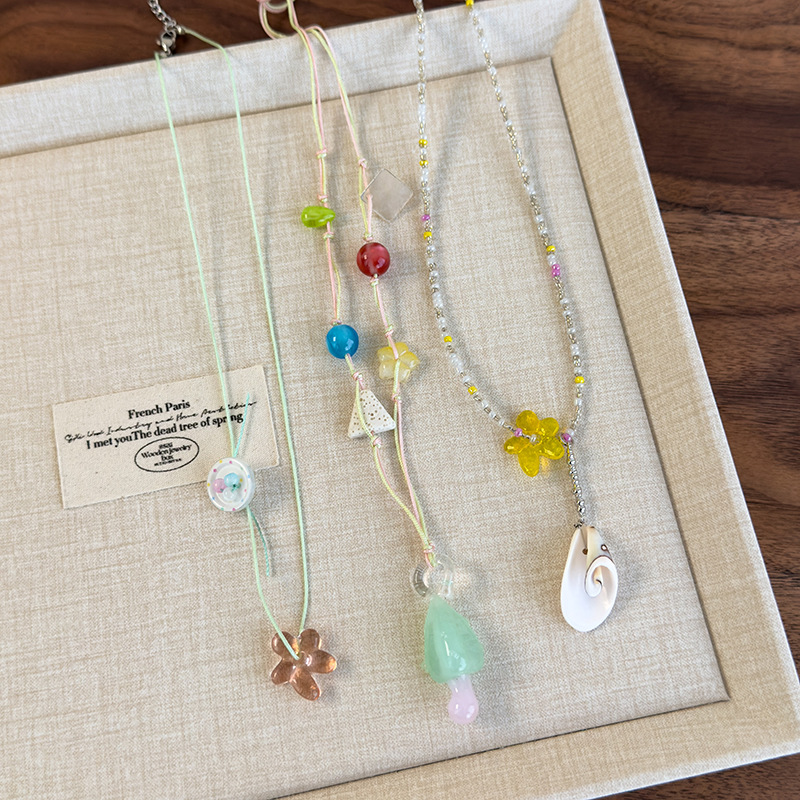 Намисто на Ключицю з Намистинами