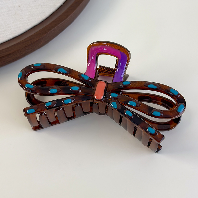 Agrafă de Păr cu Email Picături