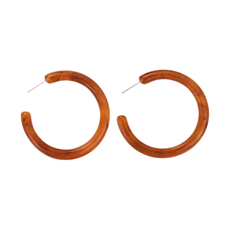 Orecchini Retro a Forma di C