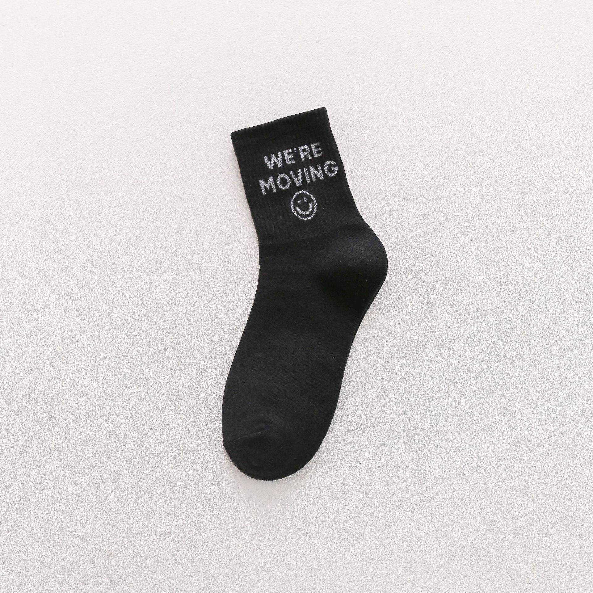 Meias Mid-Calf Carinhas Sorridentes