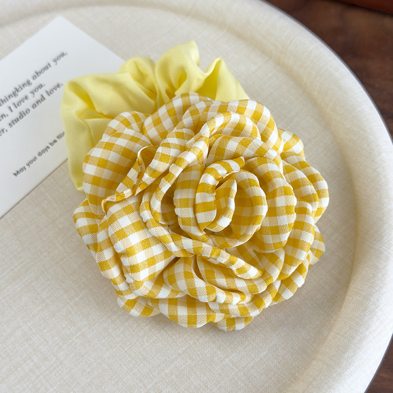 Floral Hair Clips and Scrunchies