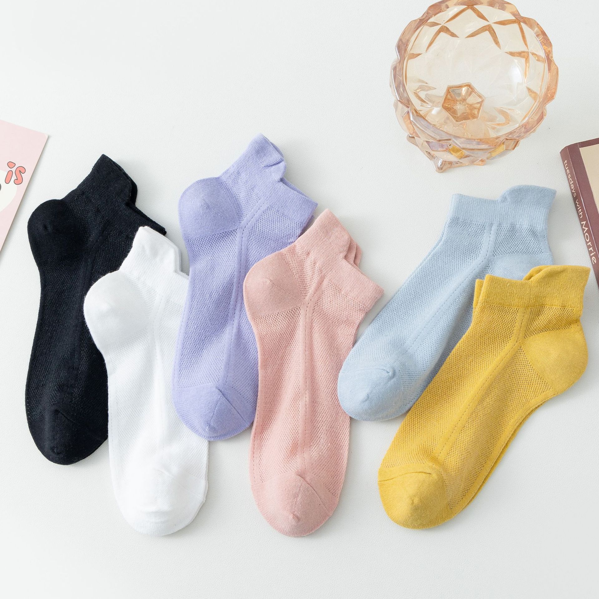 Prodyšné Síťované Neviditelné Ponožky